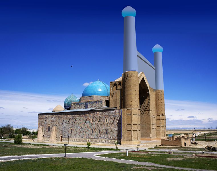 Mausoleum of Khoja Ahmet Yassaui 